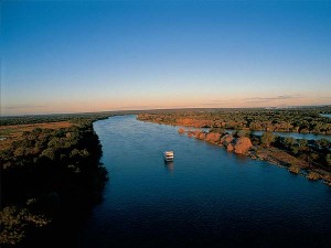 Riverboat Cruise along the Zambezi, Zimbabwe.